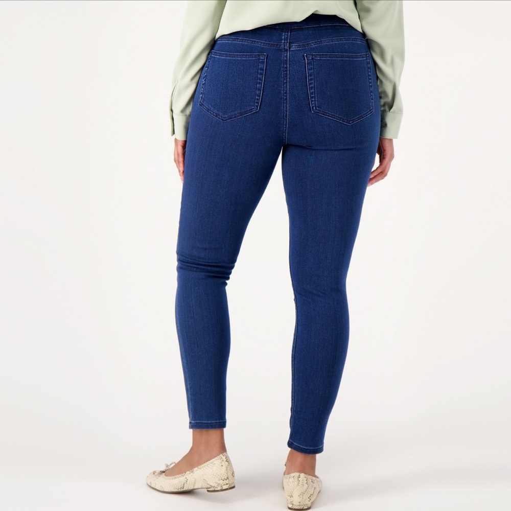J. Creations Curve Mid Blue Stretch Jeggings